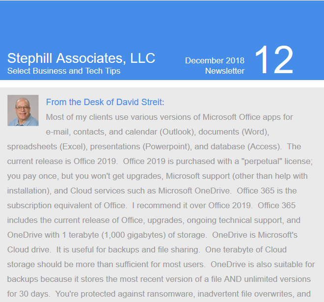 Newsletter